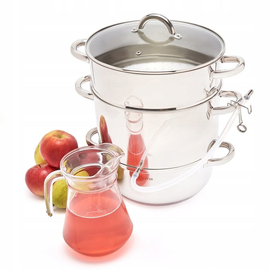 JUICER STAINLESS STEEL 8L FRUIT POT STEAMER INDUCTION GAS