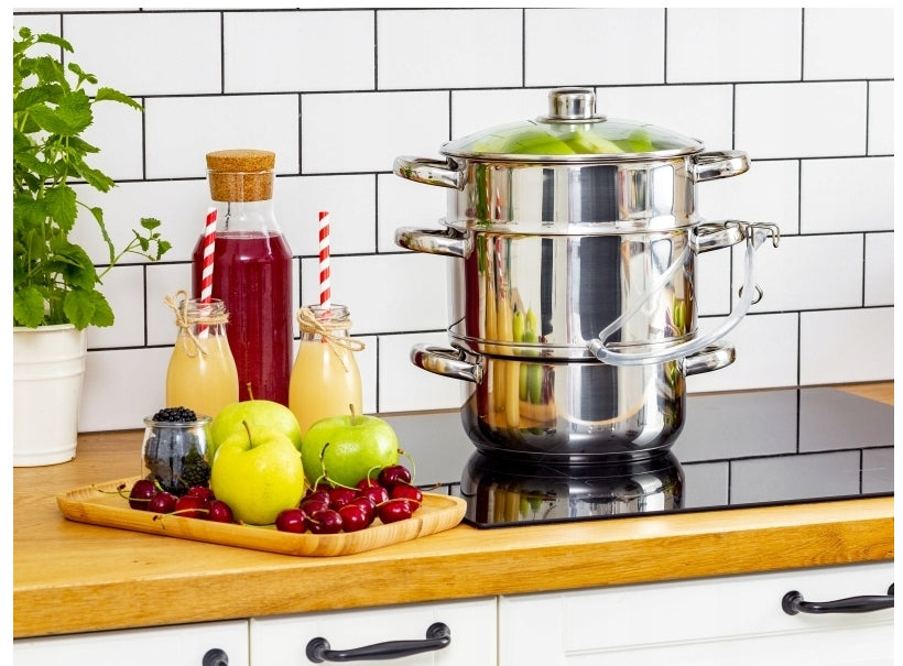 JUICER STEAMER 6 L Inox INDUCTION GAS CERAMIC PLATE EAN (GTIN) 5901619918203