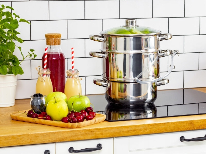 JUICER STEAMER 6 L Inox INDUCTION GAS CERAMIC PLATE EAN (GTIN) 5901756501764