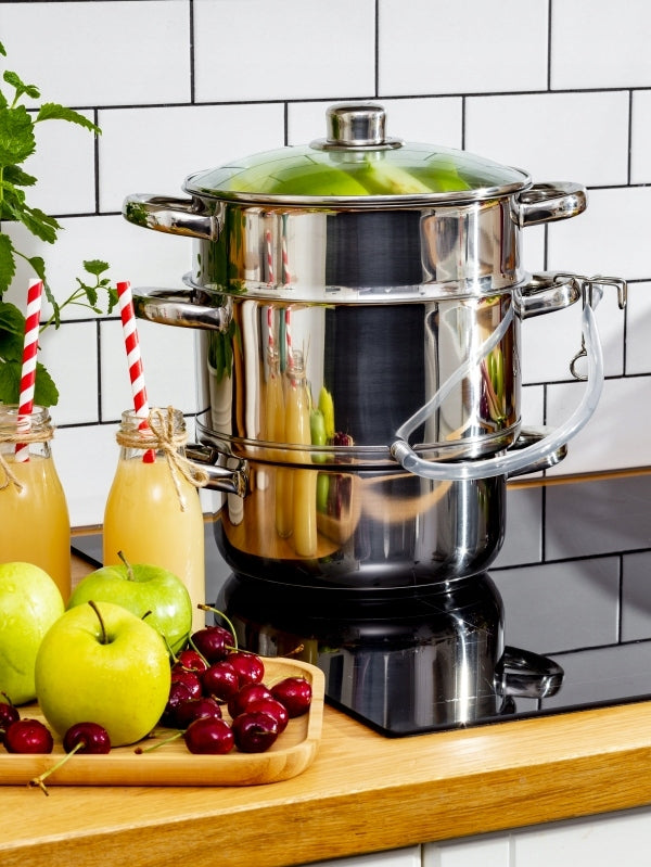 JUICER STEAMER 6 L Inox INDUCTION GAS CERAMIC PLATE Manufacturer code 60721