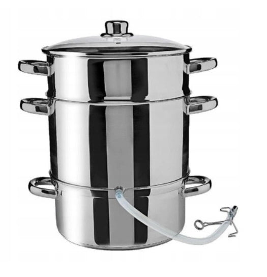 JUICER STEAMER 6 L Inox INDUCTION GAS CERAMIC PLATE