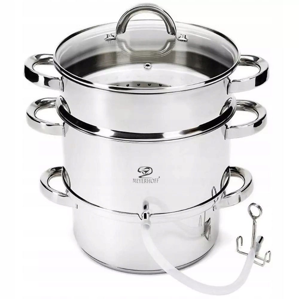 JUICER steam pot STEAMER stainless steel GAS INDUCTION 5L + COVER Manufacturer code 5902738229638