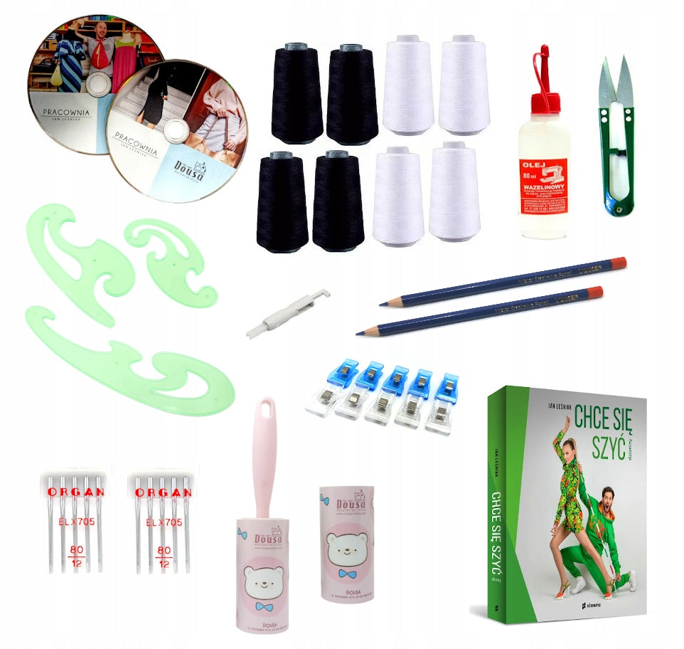 JUKI MO-50e 4-thread overlock house + FREEBIES - accessories and FOOT SET Hook other