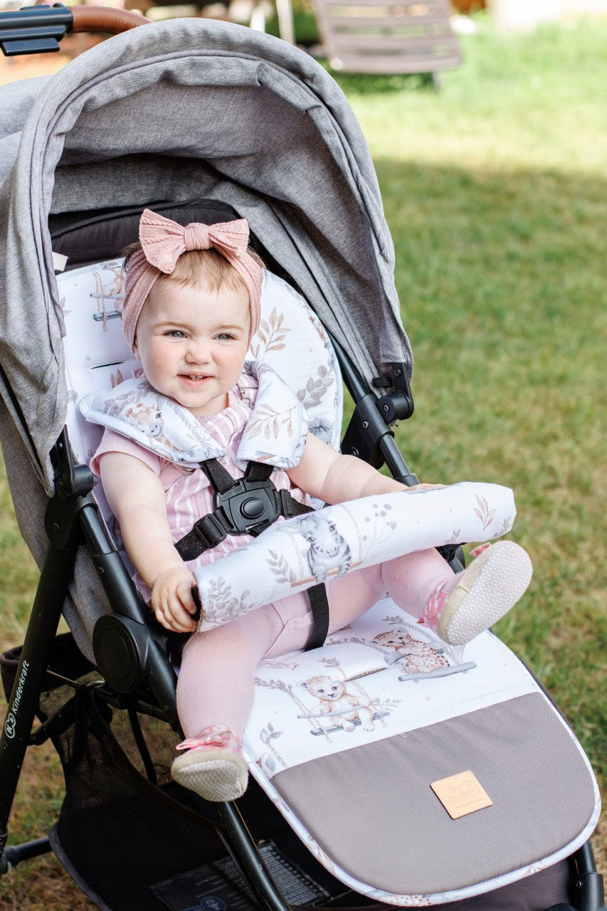 JUKKI COTTON STROLLER INSERT SET Brand Jukki