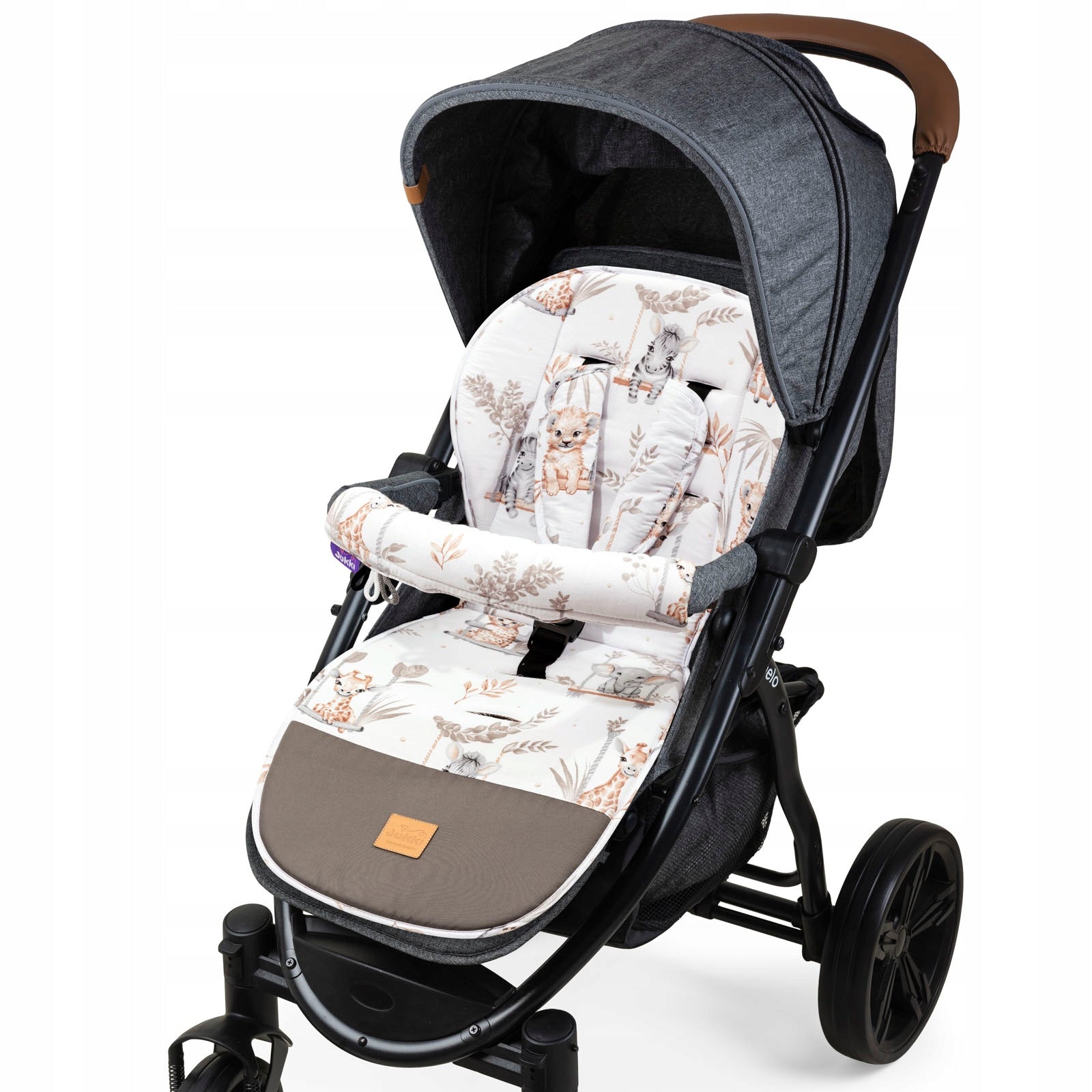 JUKKI COTTON STROLLER INSERT SET