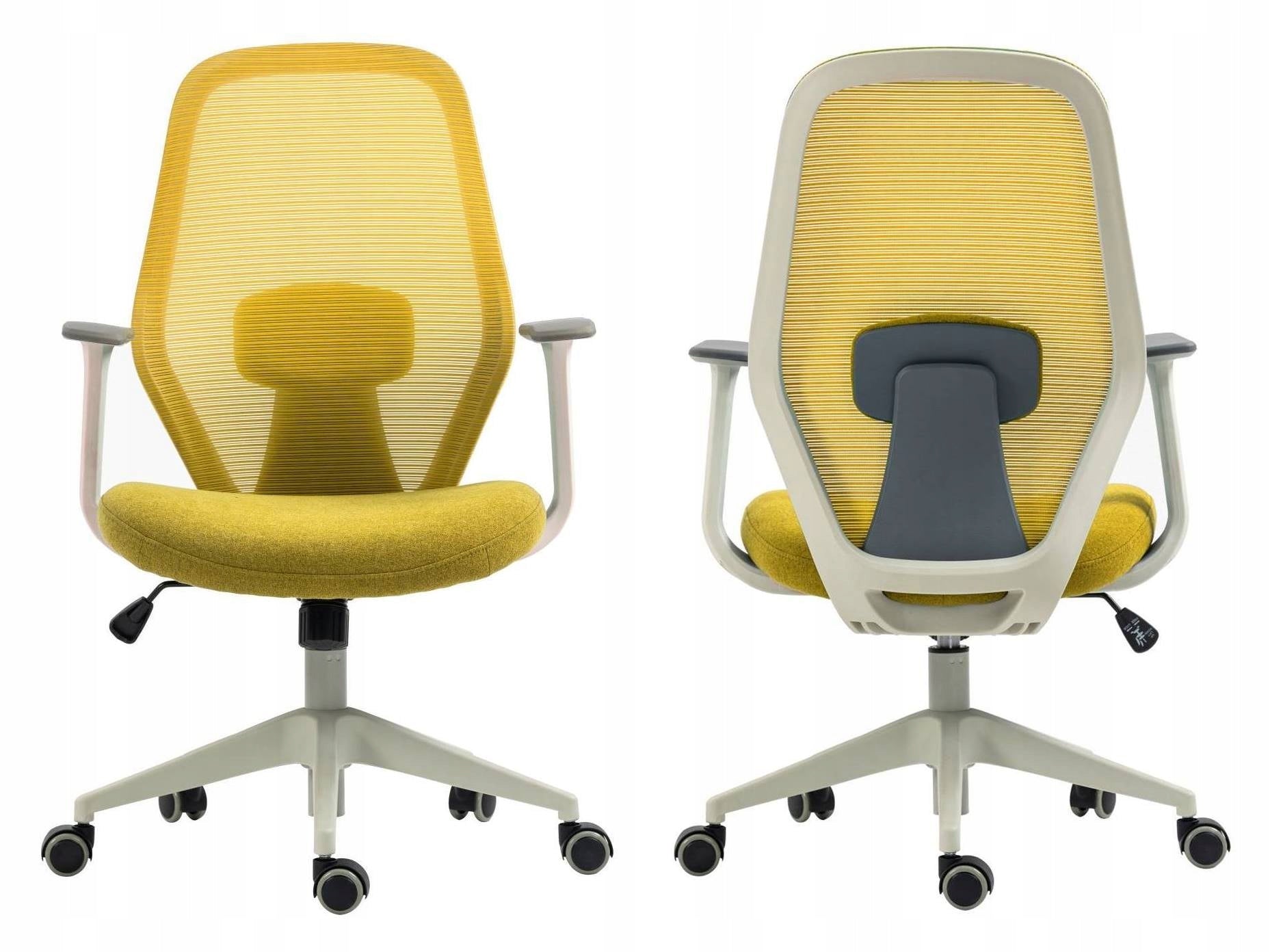JUMP Children's Office Chair Yellow Swivel Mesh Youth Lightweight Manufacturer code FF-JU-03