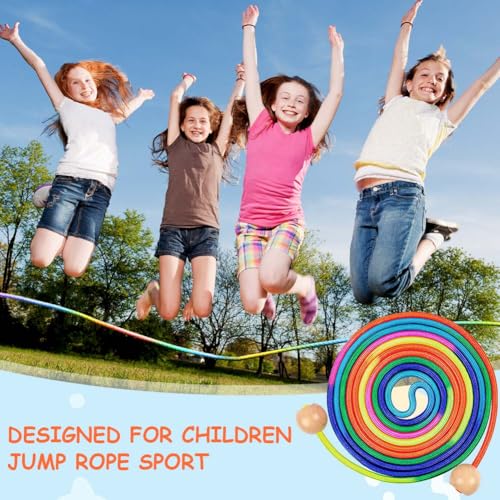 JUMP ROPE 5 M MULTIPLAYER TEAM BACKYARD FUN FOR HOME Model B0F9T95WQ2