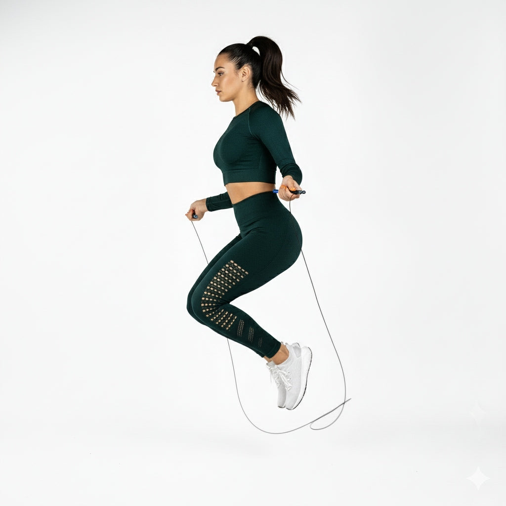JUMP ROPE ADJUSTABLE BOXING ALUMINUM WITH BEARINGS STEEL FITNESS ROPE Brand Pretorians