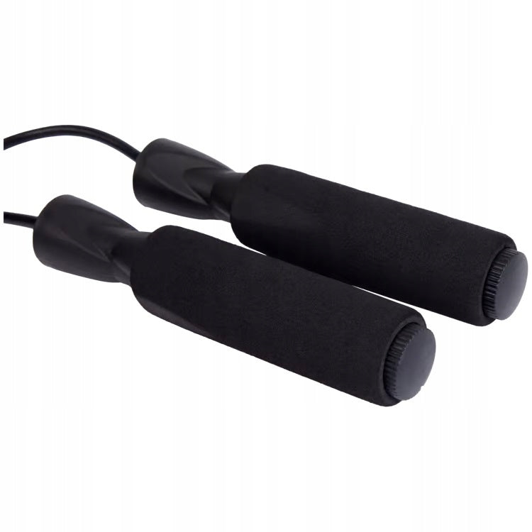 JUMP ROPE ADJUSTABLE WITH BEARINGS BLACK 300CM KAYTAN EAN (GTIN) 8719407046871