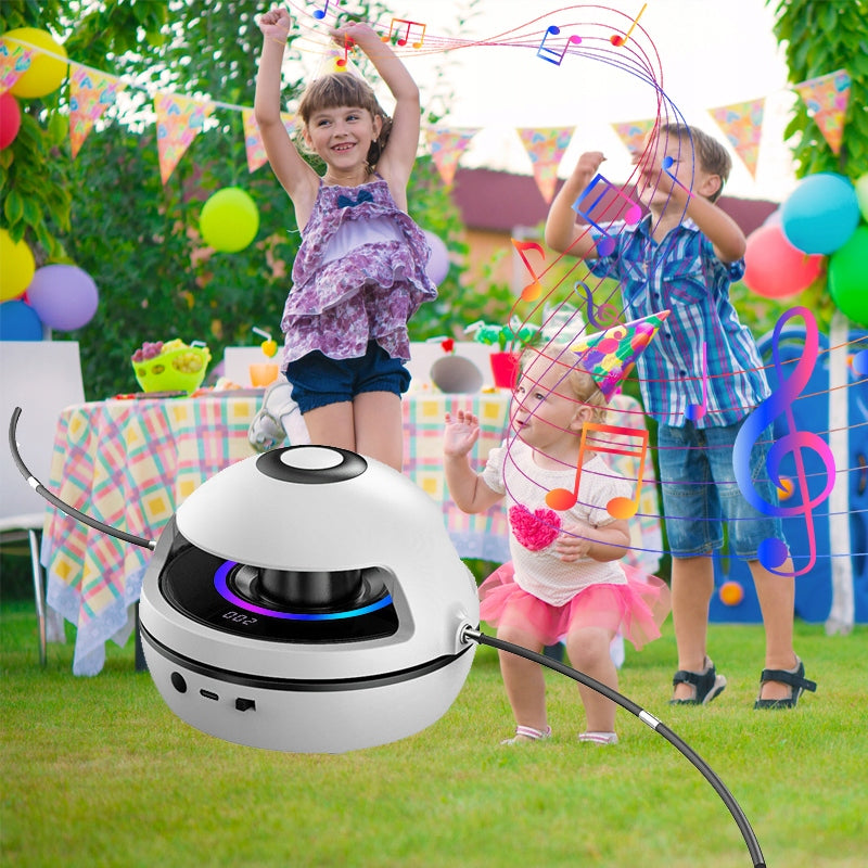 JUMP ROPE BLUETOOTH MUSIC AUTOMATIC LED CHILD 1-10 WITH COUNTER + REMOTE CONTROL Brand no brand