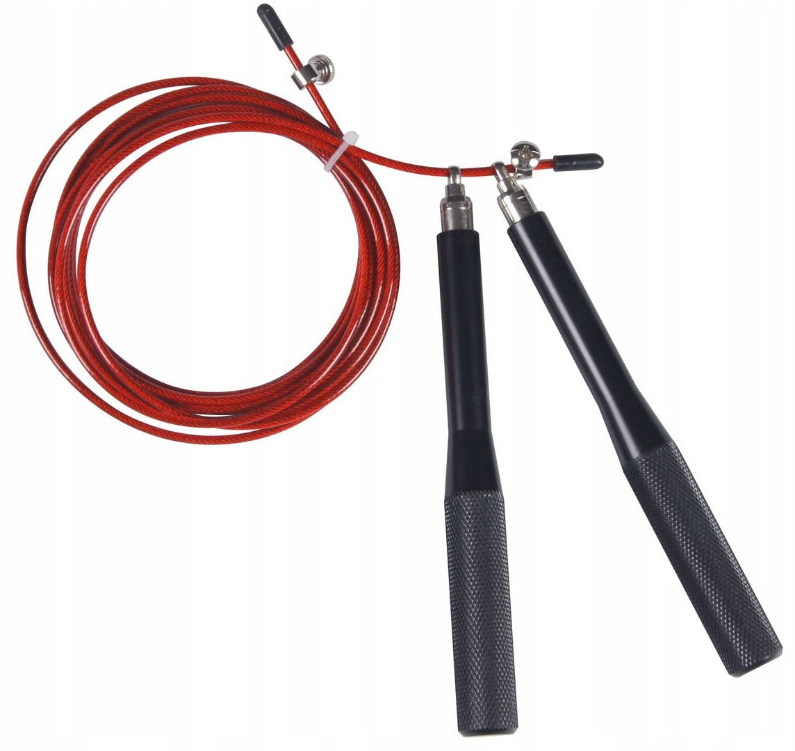 JUMP ROPE CROSSFIT ALUMINUM WITH BEARINGS LONG ROPE ADJUSTMENT SPORTVIDA
