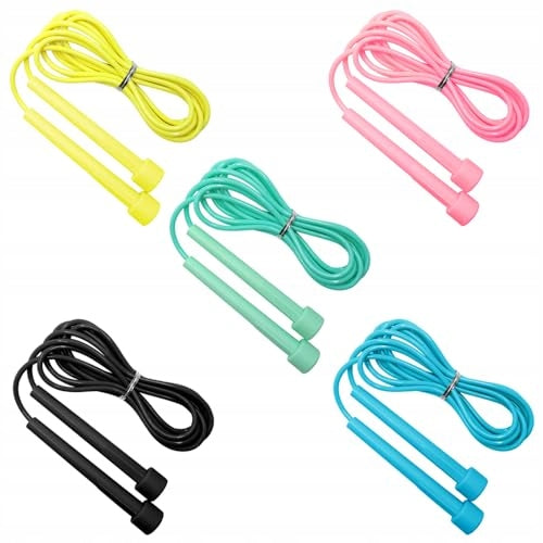 JUMP ROPE FITNESS ADJUSTABLE FOR ADULTS AND CHILDREN PVC 15 PCS for home Brand no brand