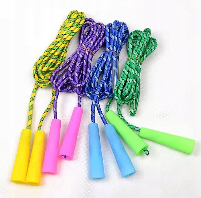 JUMP ROPE FOR CHILDREN 210CM 2M COLORFUL Manufacturer code kolorowa sznurkowa 210cm