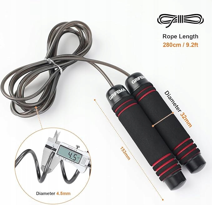 JUMP ROPE GRIFEMA GA5004foam handle, 3 meters Brand no brand