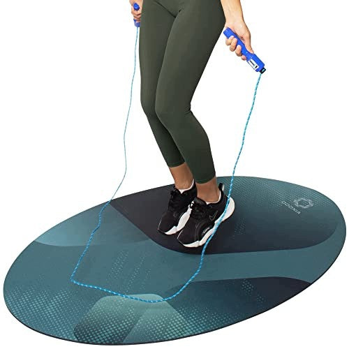 JUMP ROPE MAT ABSORBING HIT NON-SLIP FITNESS WORKOUTS Brand no brand