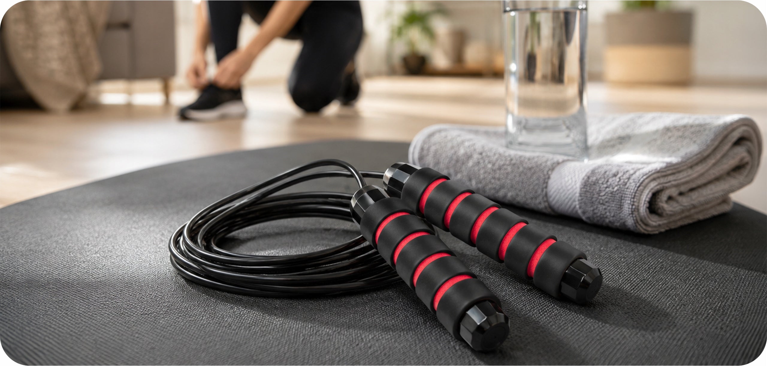 JUMP ROPE PROFESSIONAL BOXING WITH BEARINGS ADJUSTABLE FITNESS TRAINING Packaging status original