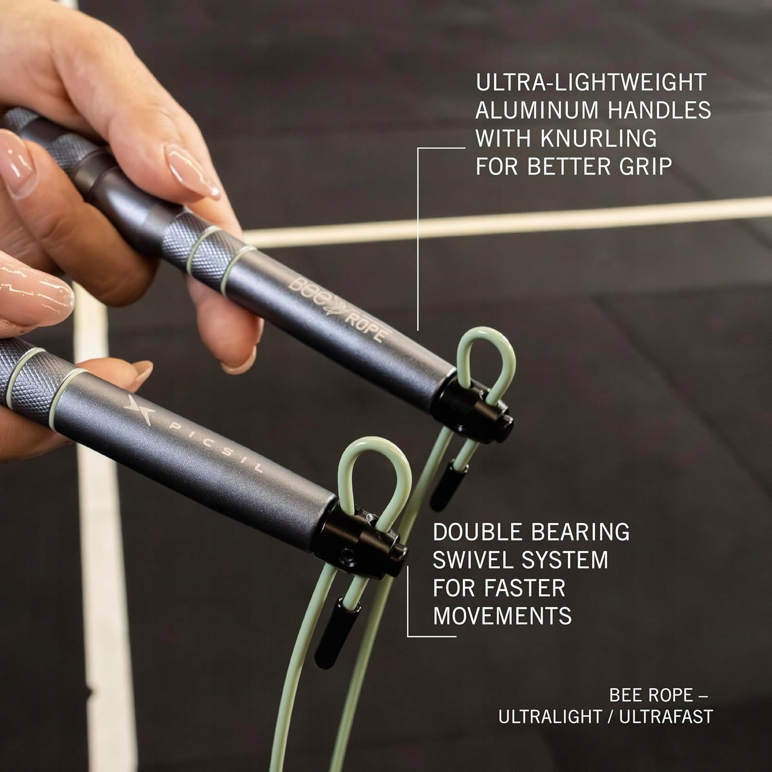 JUMP ROPE SPEED ROPE PROFESSIONAL CROSSFIT DOUBLE UNDERS 3M Packaging status original