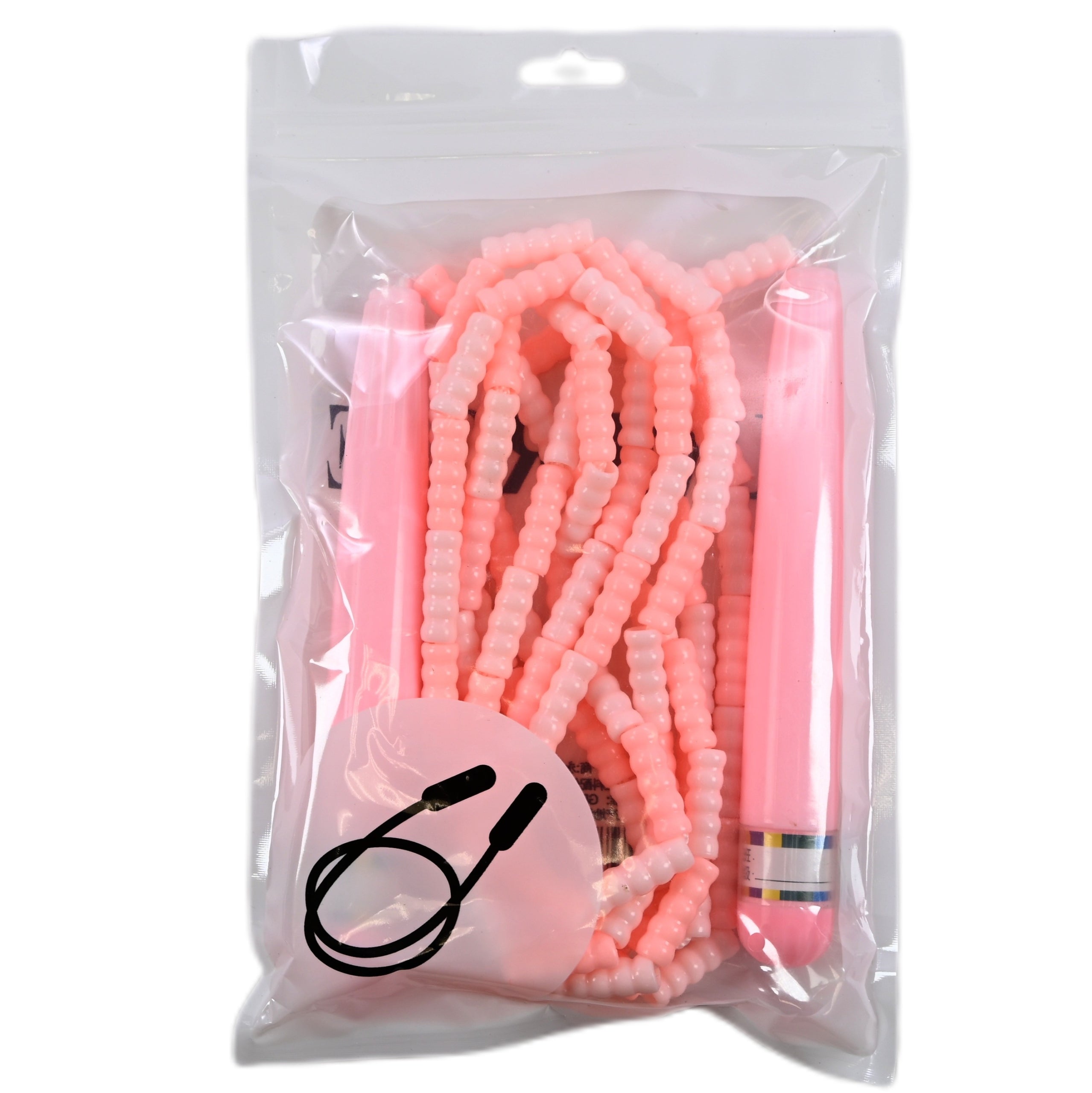 JUMP ROPE WITH BEADS FOR CHILDREN ADJUSTABLE STRING FOR PRACTICING FUN Packaging status original