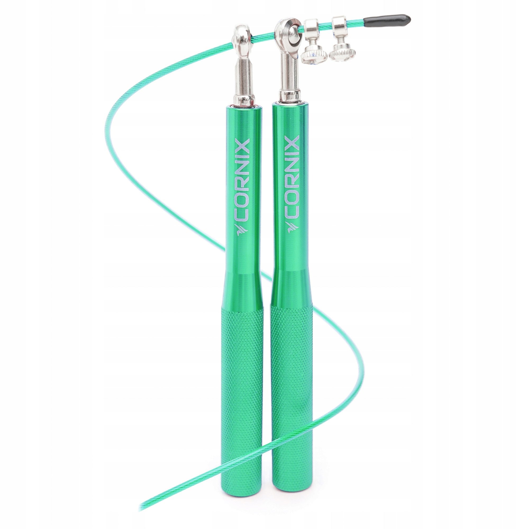 JUMP ROPE WITH BEARINGS CROSSFIT BOXING ADJUSTABLE STEEL 3m CORNIX