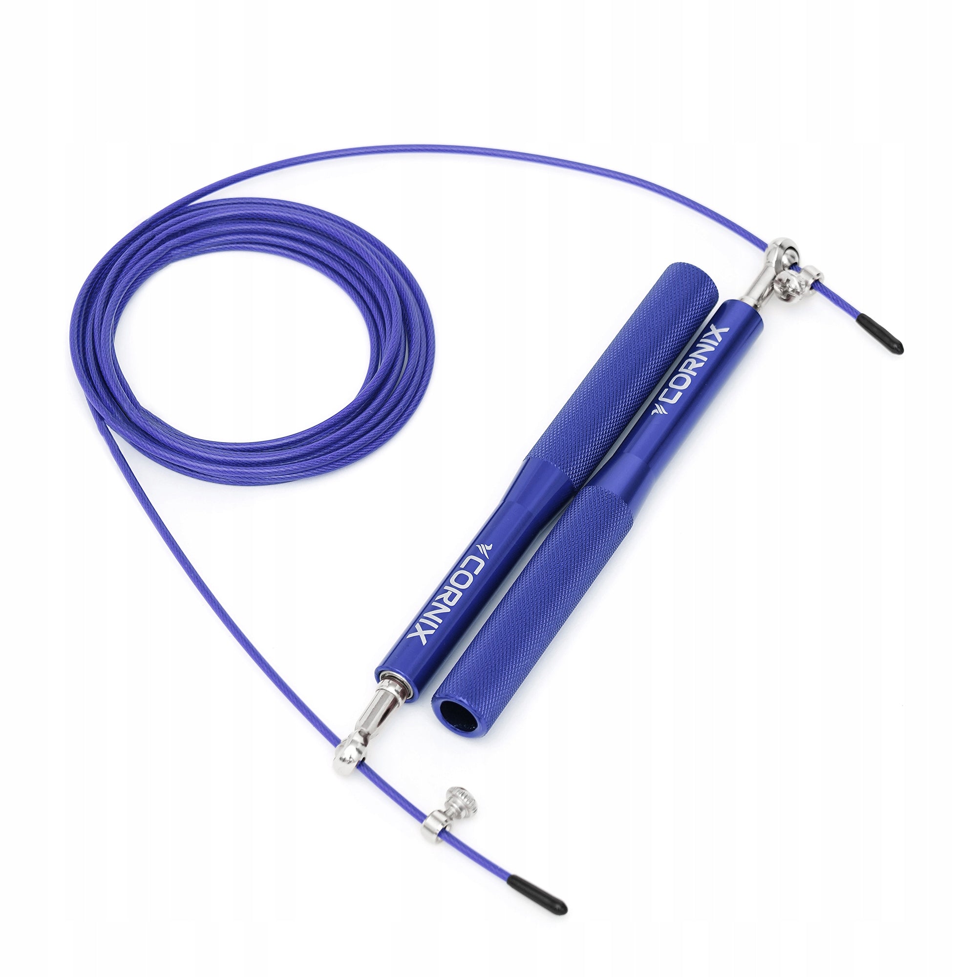 JUMP ROPE WITH BEARINGS CROSSFIT BOXING ADJUSTABLE STEEL 3m CORNIX