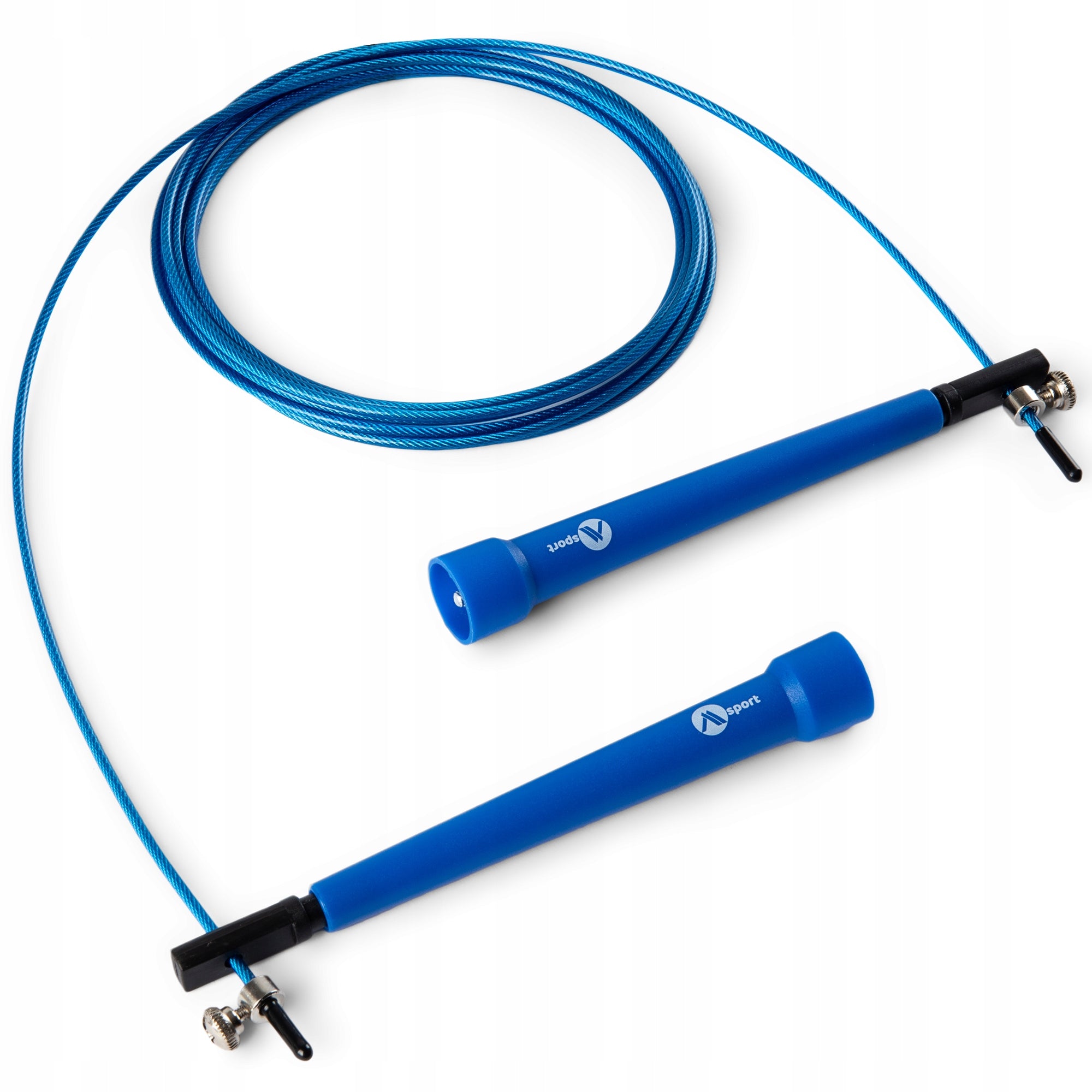 JUMP ROPE WITH BEARINGS CROSSFIT FITNESS BOXING FOR GYM EXERCISES Color black