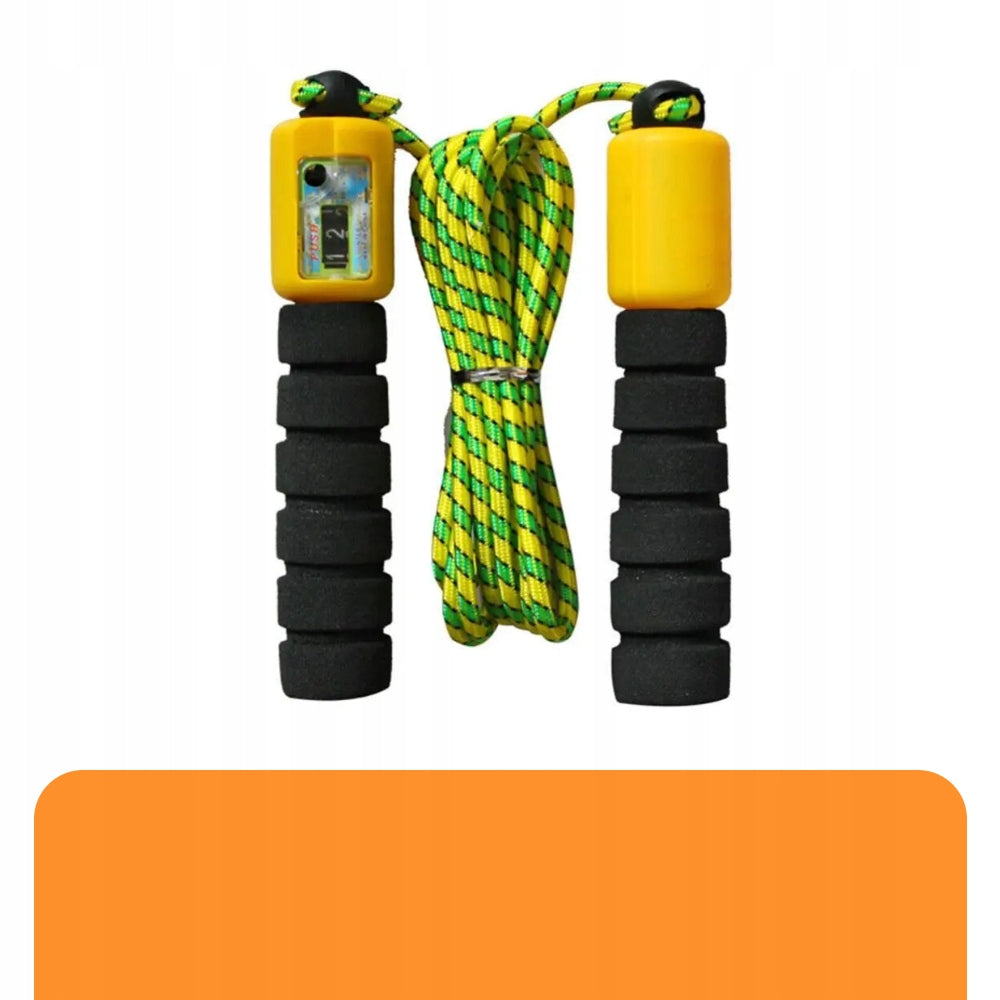 JUMP ROPE WITH CROSSFIT COUNTER ADJUSTMENT 250CM EAN (GTIN) 5905730002155