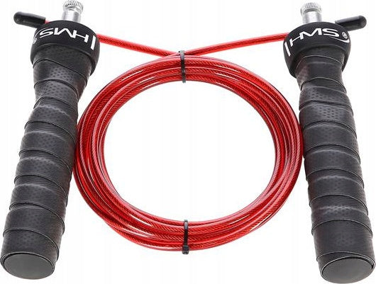 JUMP ROPE WITH WRAP SK48 HMS BLACK/RED