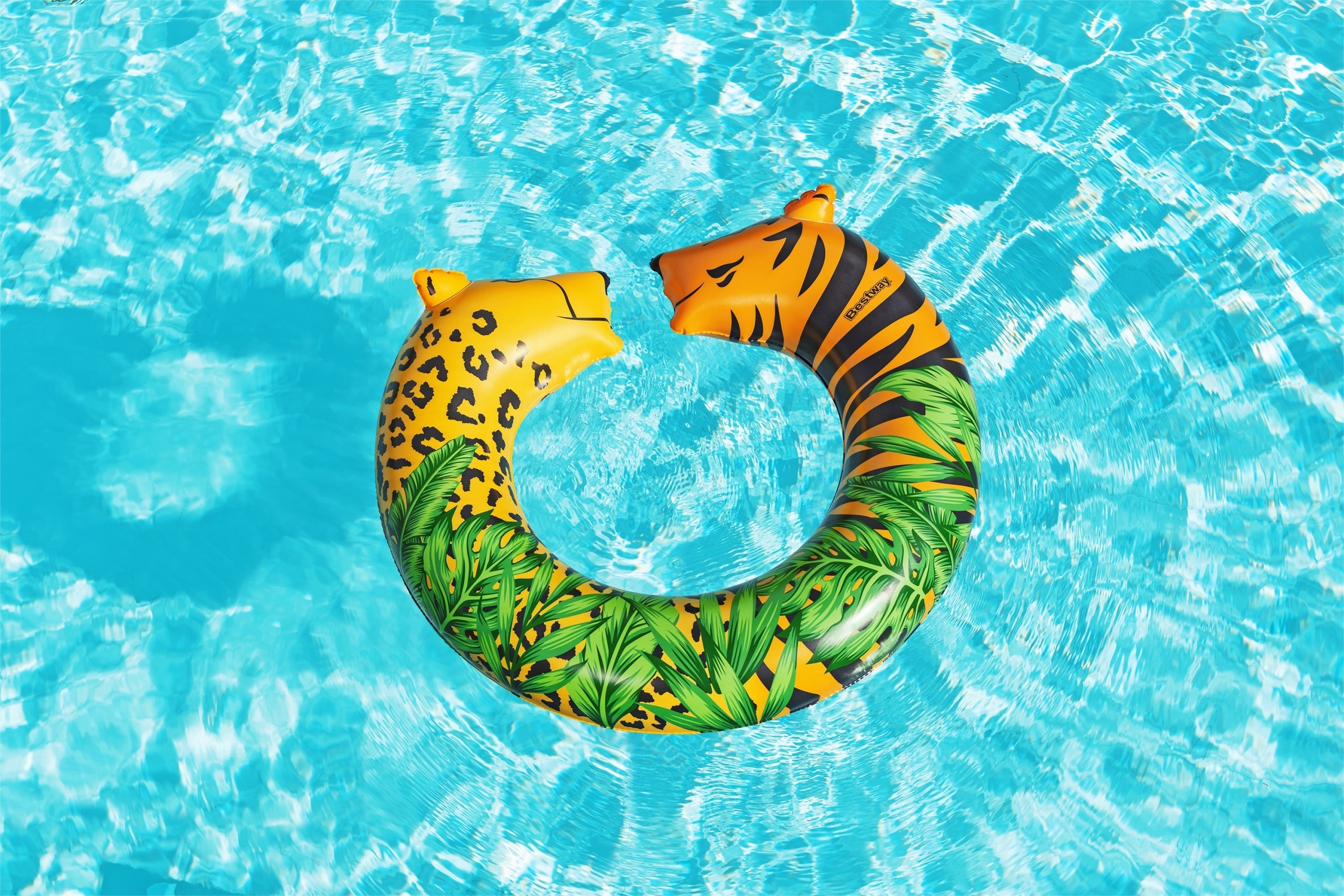 JUNGLE DREMS INFLATABLE WHEEL BESTWAY 36360 Kind swim ring