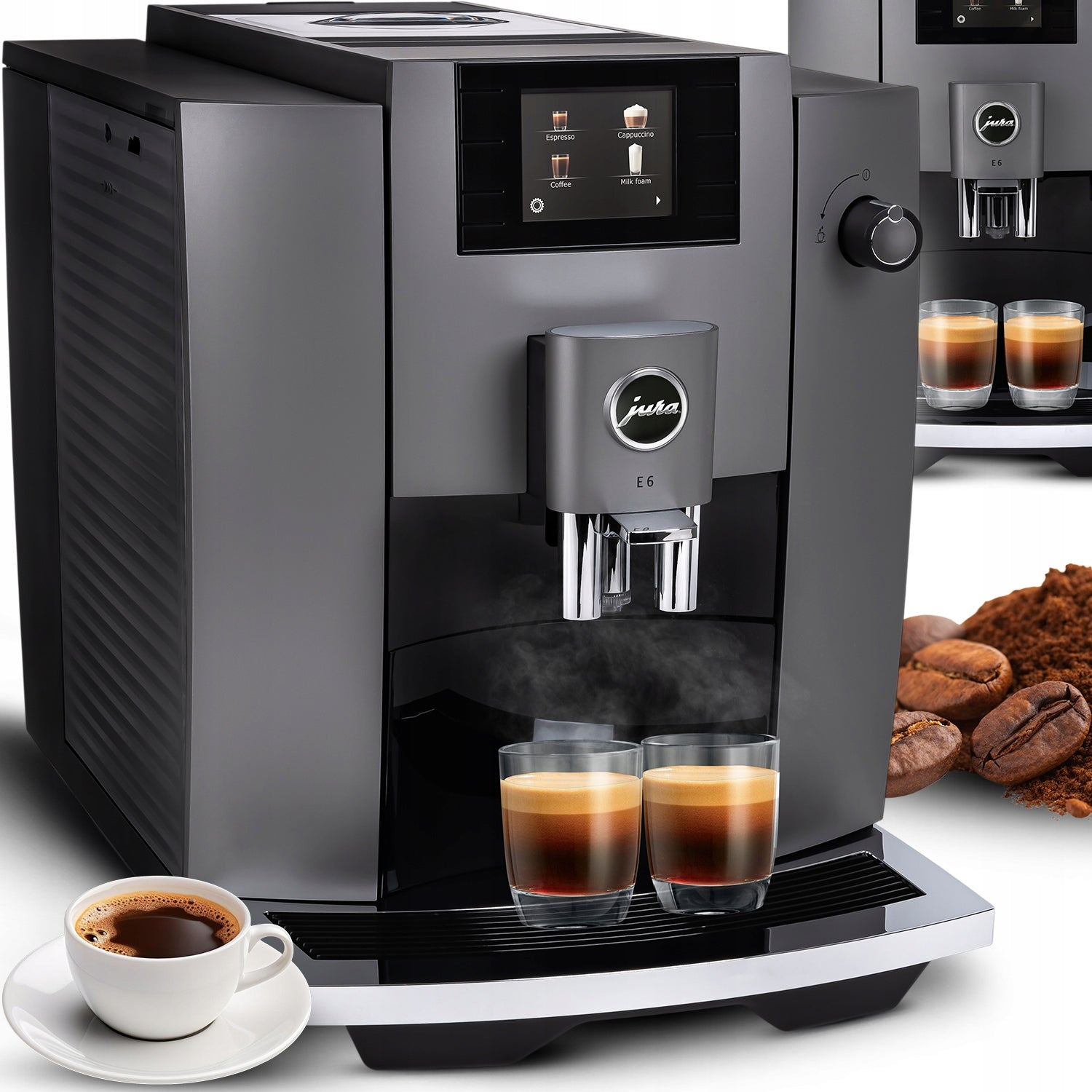 JURA AUTOMATIC PRESSURE COFFEE MAKER E6 EC WIFI 11 SPECIALTIES