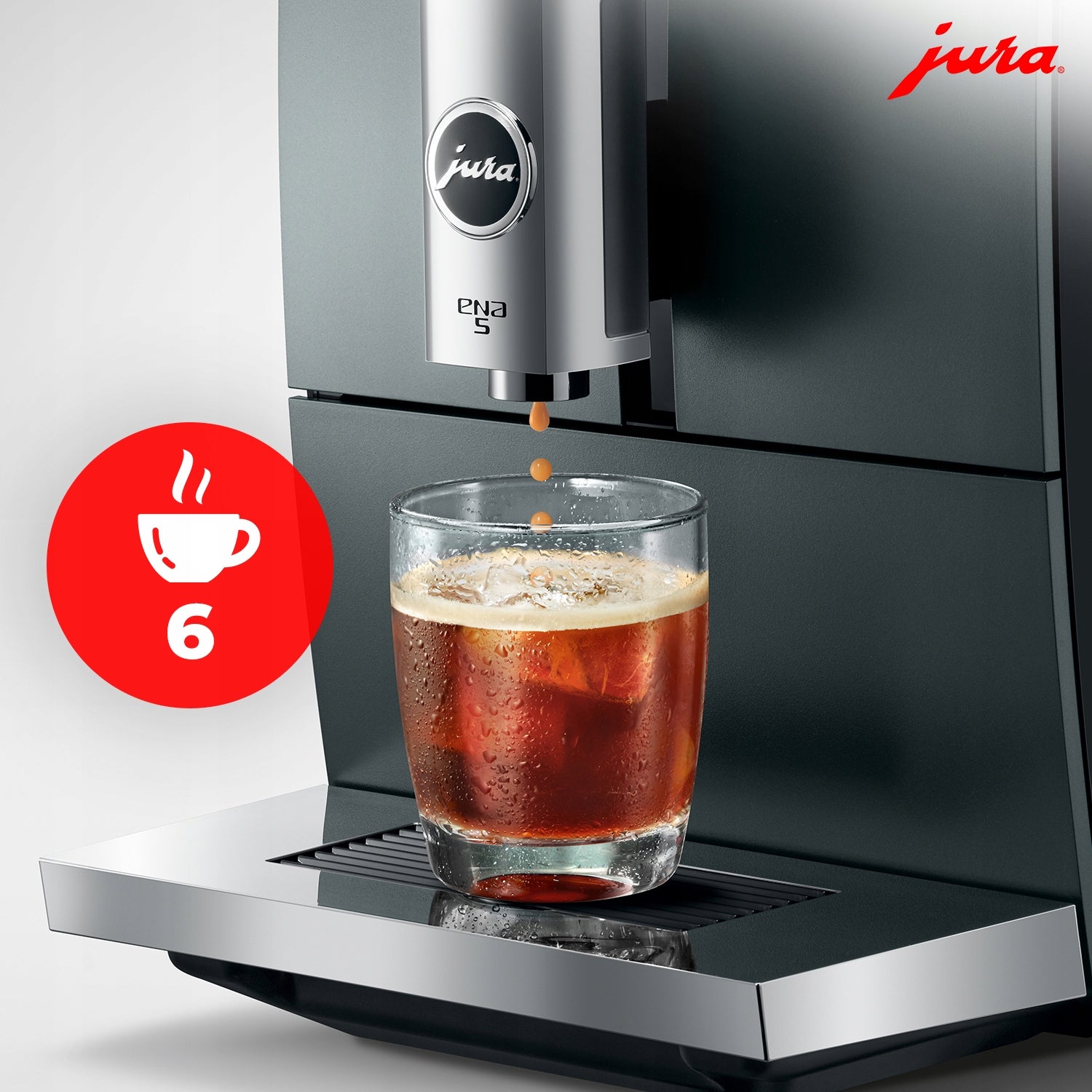 JURA AUTOMATIC PRESSURE COFFEE MAKER ENA5 15BAR PAG 6 SPECIALTIES Manufacturer code EKSPRES CIŚNIENIOWY DO KAWY JURA ENA5