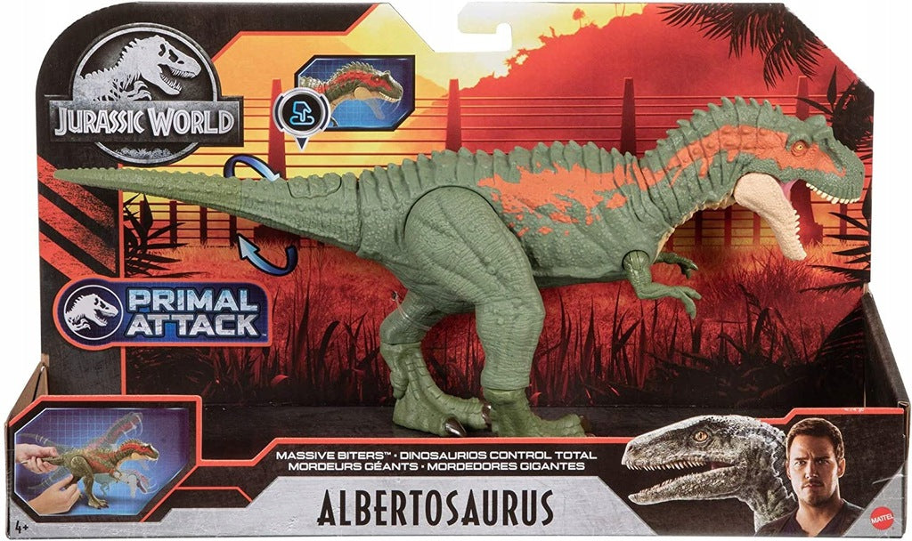 Dinosaurier Jurassic World Massive Biters Albertosaurus GVG67 