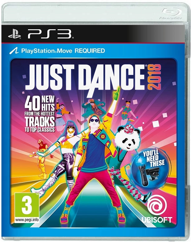 Sony Just Dance 2018, PS3 