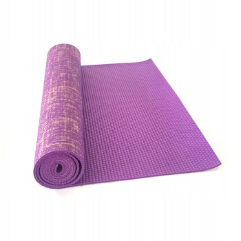 JUTE YOGA MAT FOR EXERCISE ECO 173x61CM