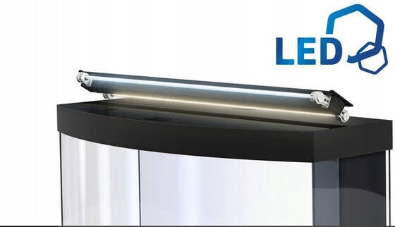 Aquarium Juwel, Vision LED 450, mit Zubehör, Schwarz 