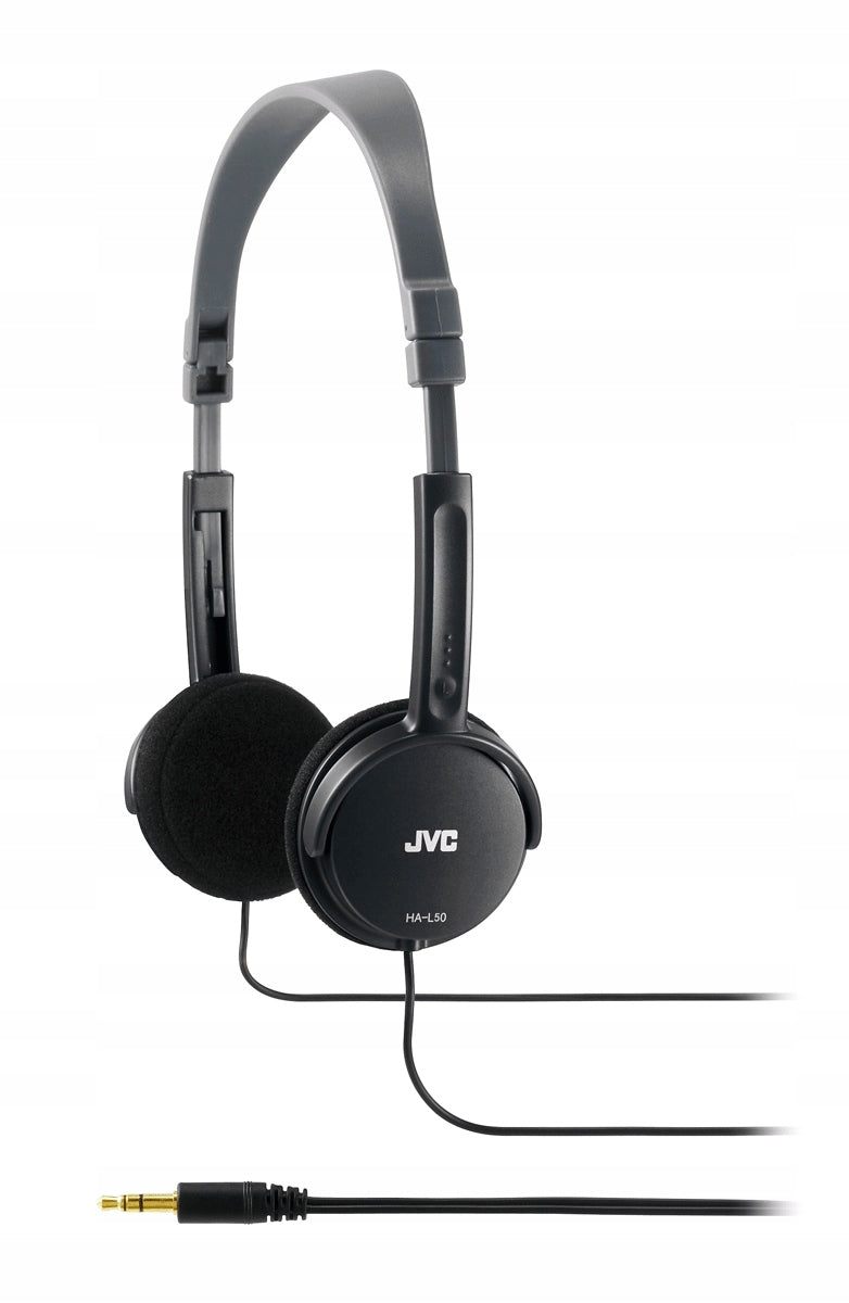 JVC HA-L50 Black On-Ear Headphones