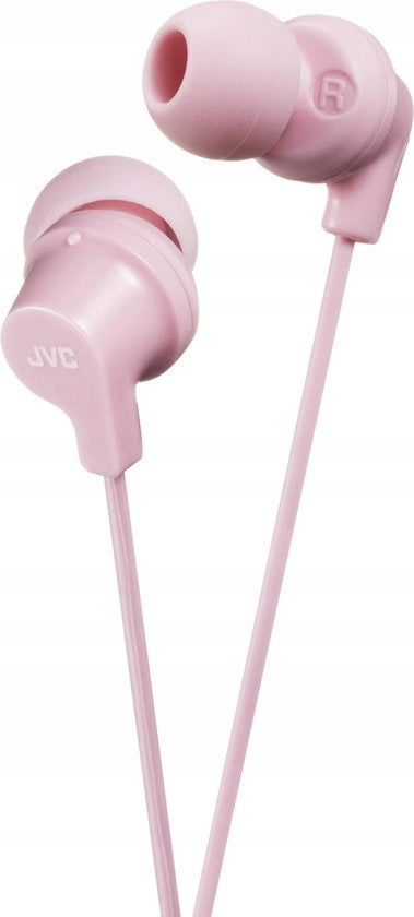 JVC IN-EAR HEADPHONES WIRED PINK Packaging status original