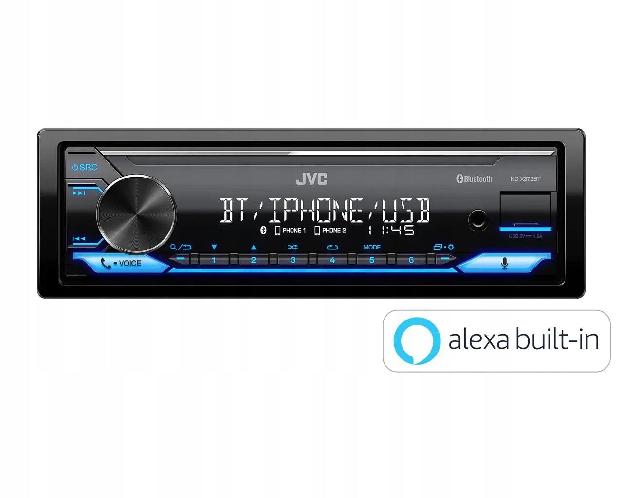 Autoradio JVC Radioodbiornik Jvc Kdx-361BT 
