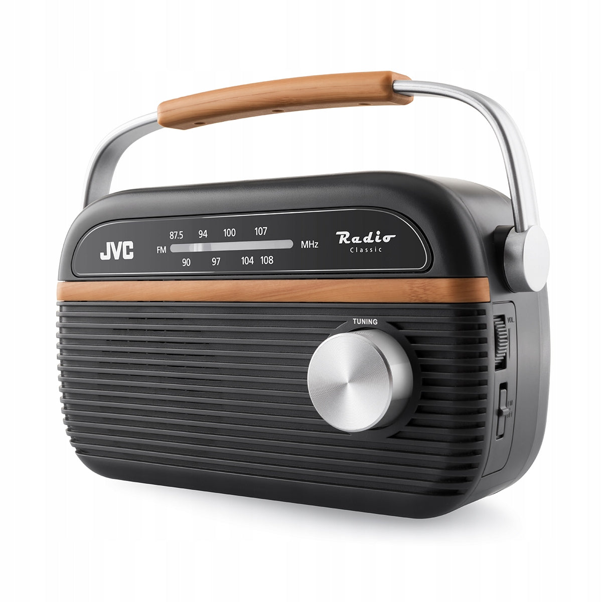 JVC Portable radio RA-E215G grey Brand JVC