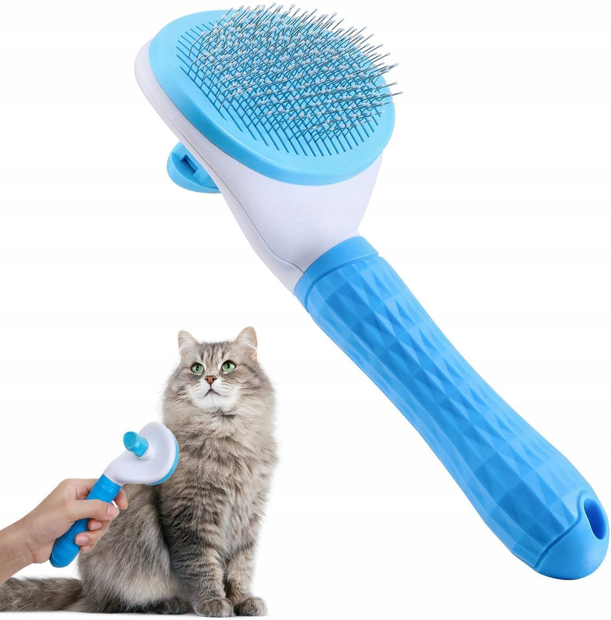 JWTEEE SELF-CLEANING BRUSH FOR CAT DOG