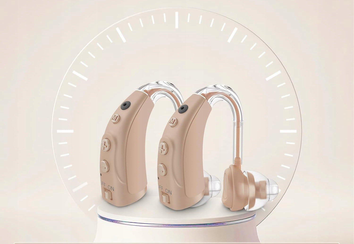 JYYRC VHP-1710 Hearing Aid Rechargeable 4 Noise Cancelling Modes Medical device no