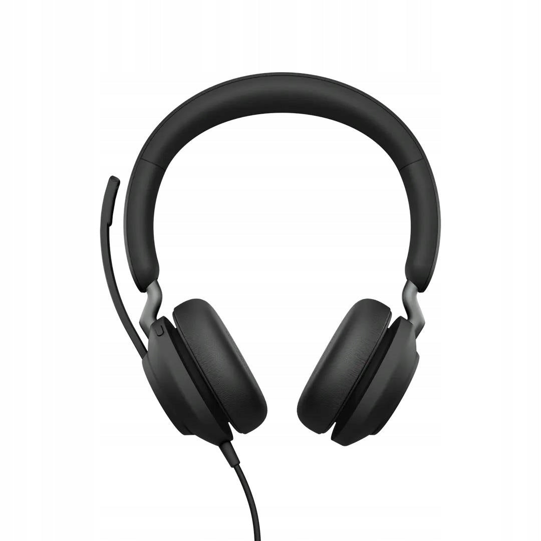 Jabra Evolve2 40 SE MS Headphones with Microphone USB-C Stereo Black On-Ear