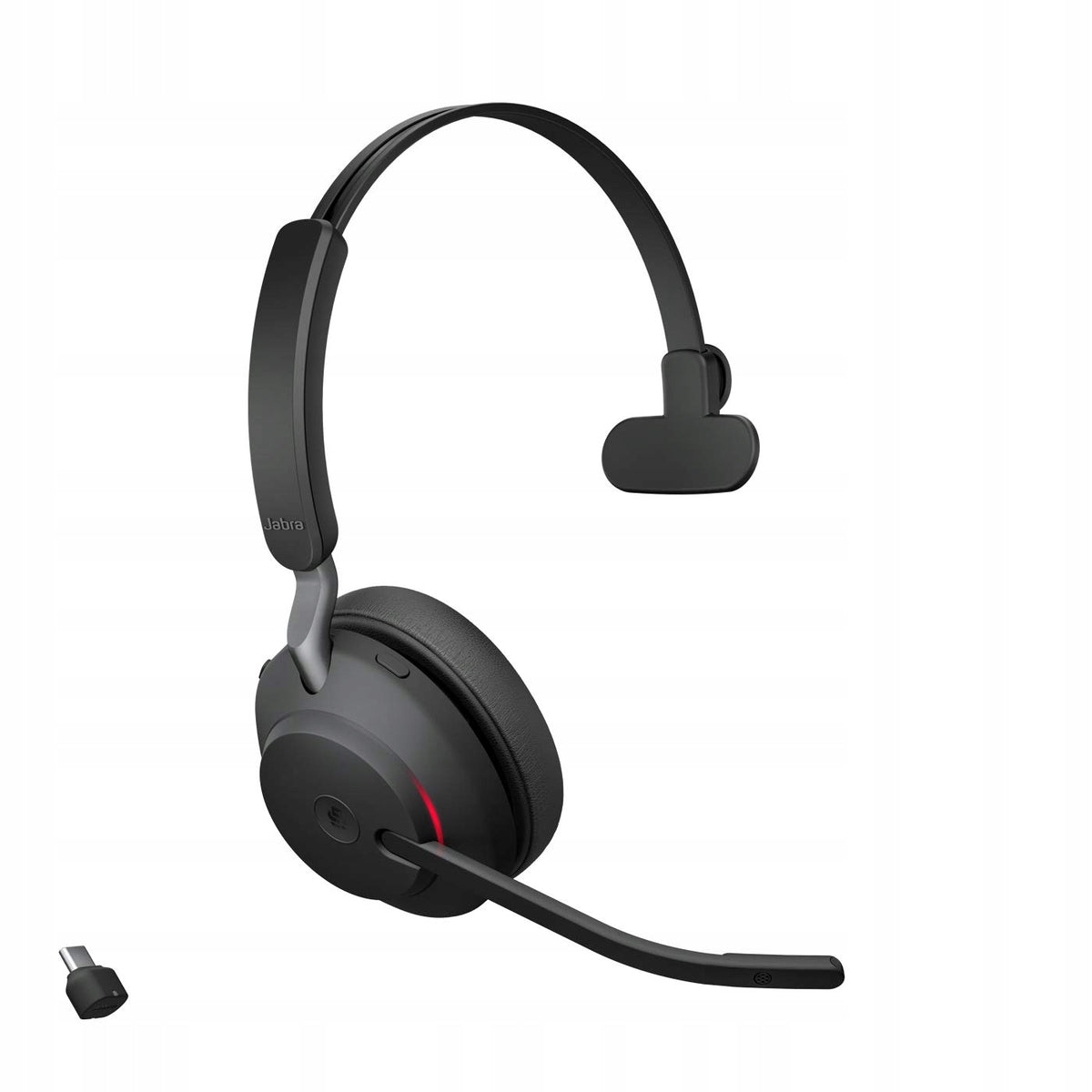 Jabra Evolve2 65 Mono Black Wireless Headset USB-C Bluetooth Anc