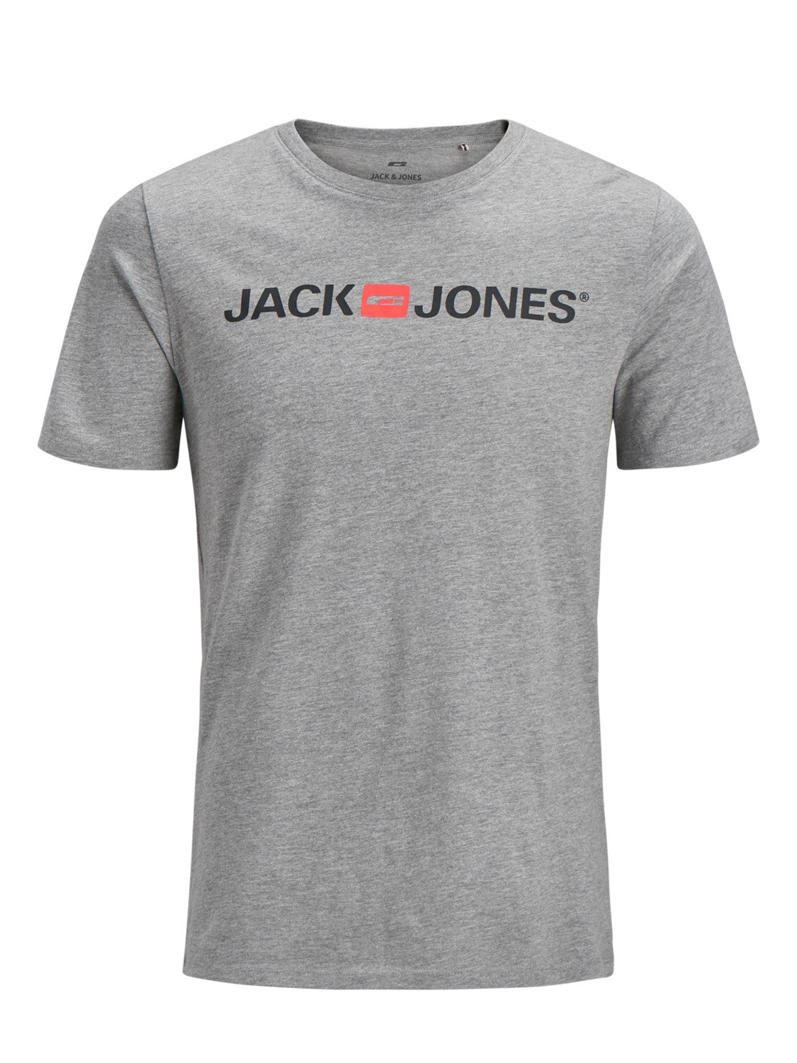 Marškinėliai vyrams Jack & Jones JJECORP Logo Tee SS 12137126, pilki
