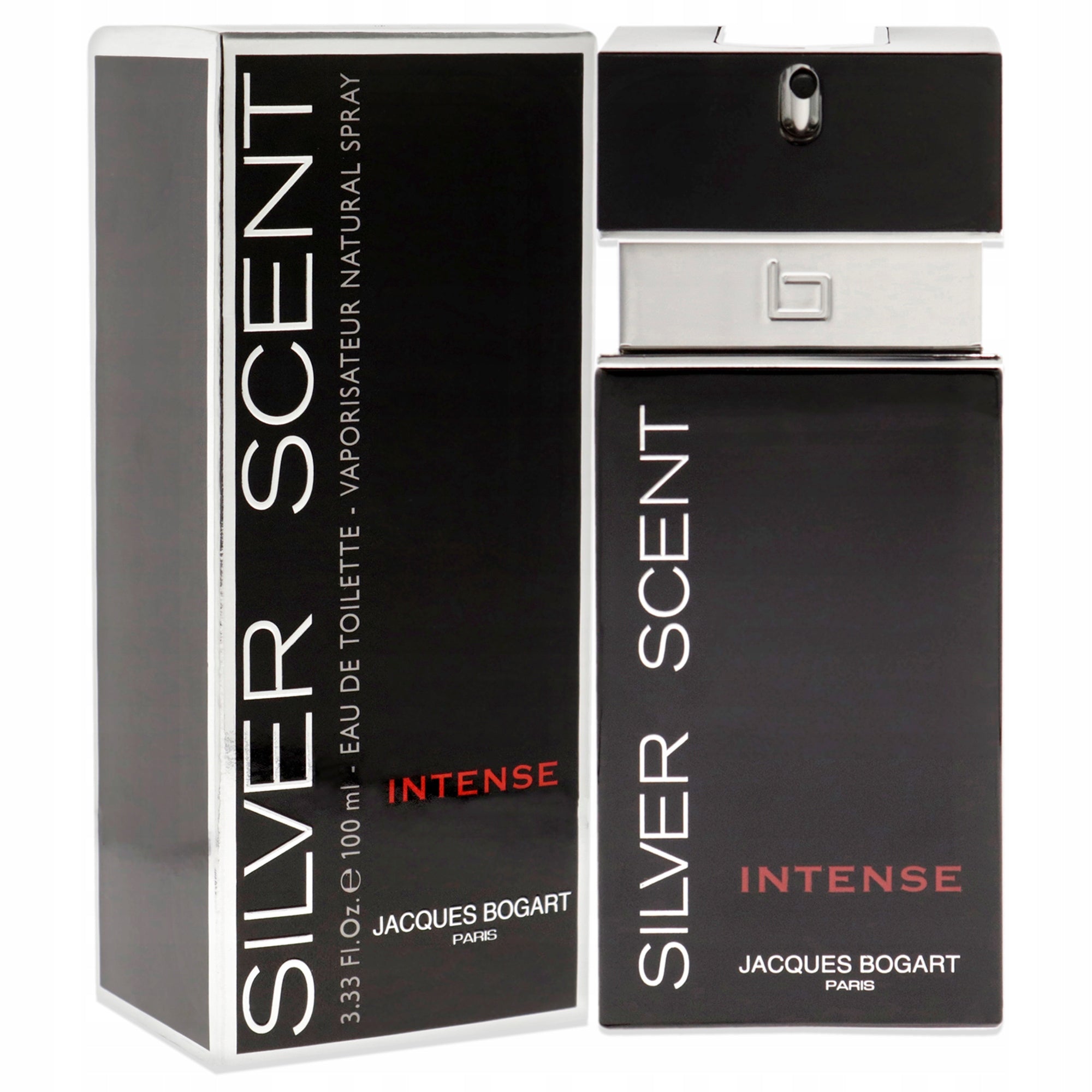 Jacques Bogart Silver Scent Intense 100 ml Eau de Toilette (Foil Packaging) Packaging status original