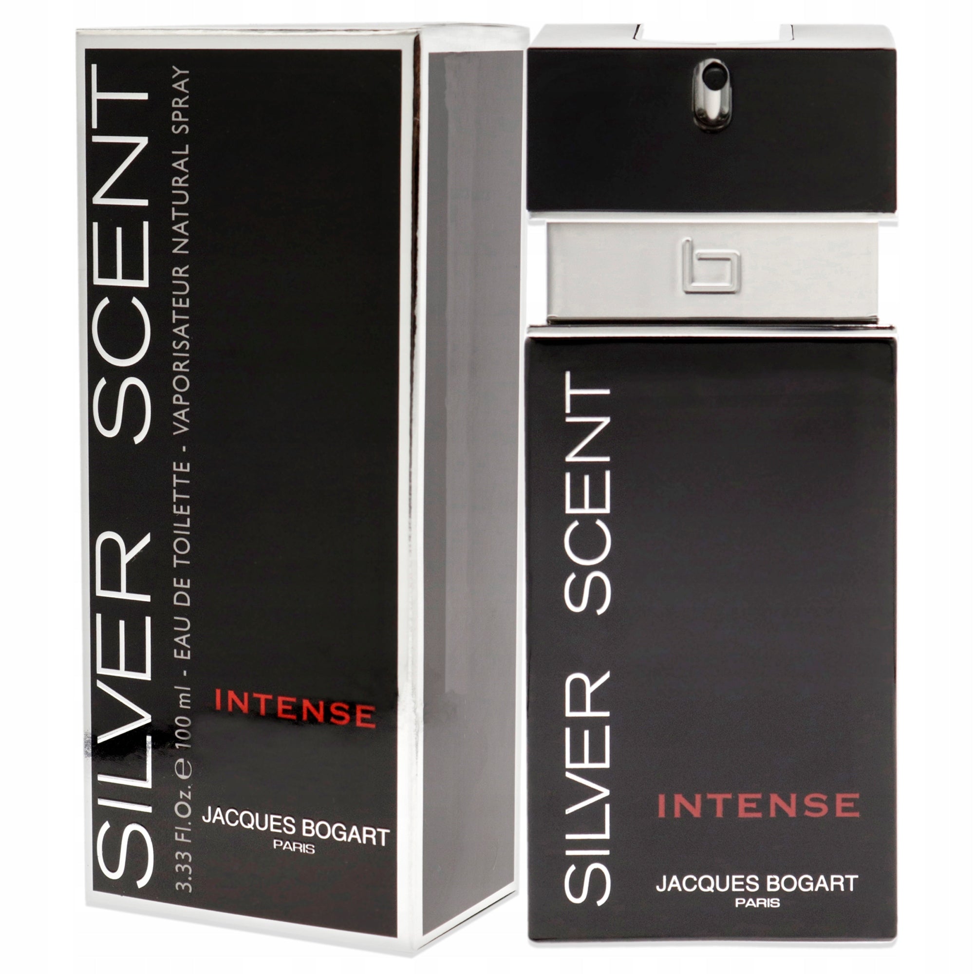 Jacques Bogart Silver Scent Intense 100 ml Eau de Toilette (Foil Packaging)