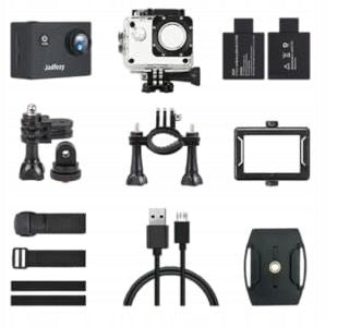 Jadfezy Action Camera FHD 1080P/12MP Full HD Brand no brand