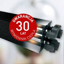 Jaga Linea (T10) 20x140 standing radiator low temperature Cu-AL 700 W. Rab.50%. Packaging status original