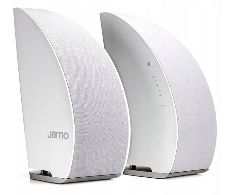 Jamo DS5 white bookshelf speaker pair