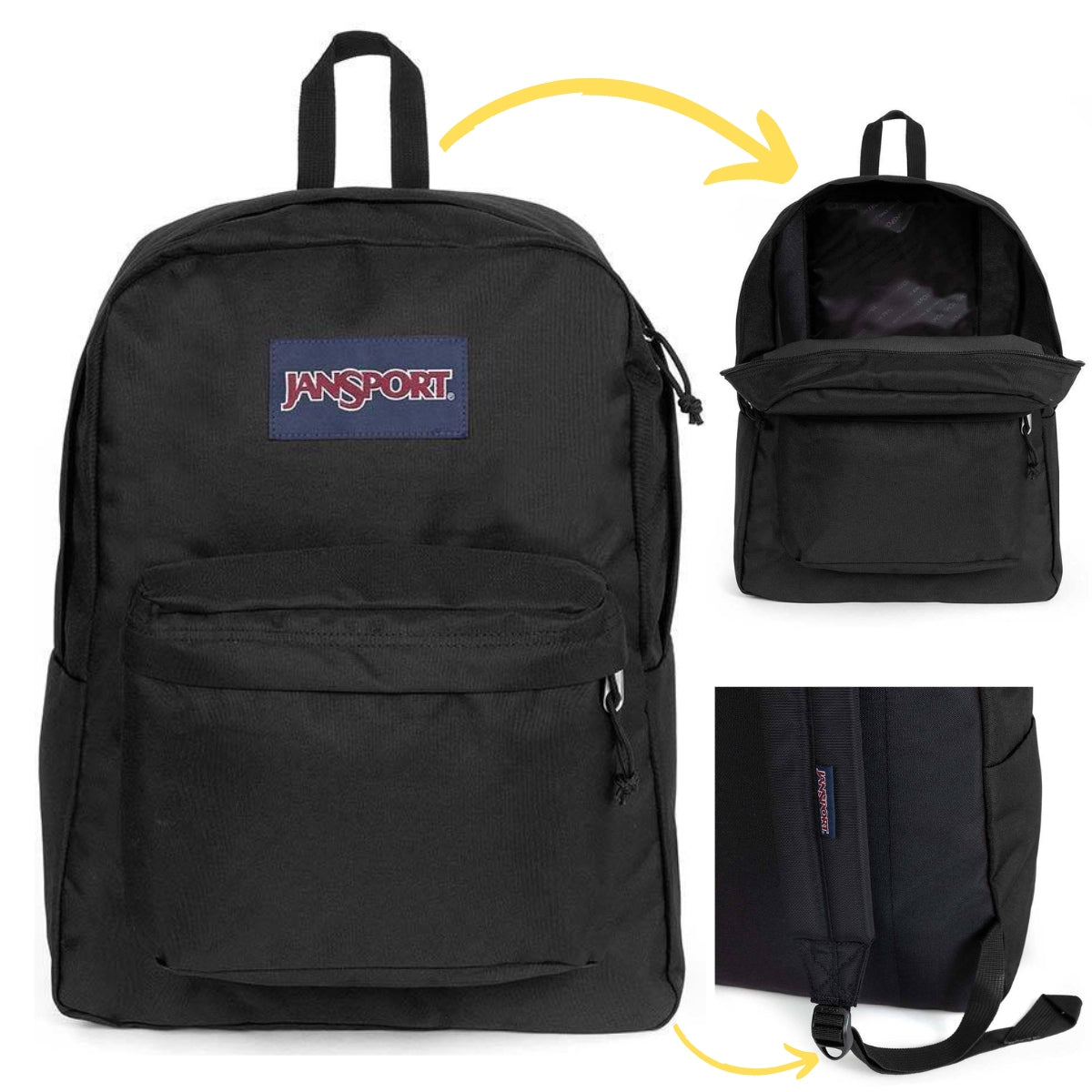 JanSport SuperBreak One school backpack black