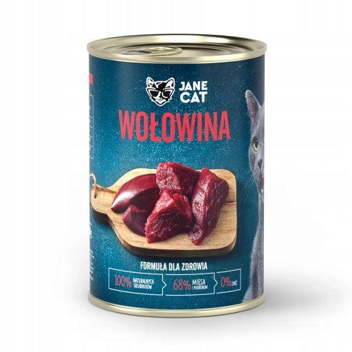 Jane Cat ADULT WET BEef FOOD 400g Manufacturer code KLCK13331 19MOL_1